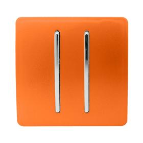 ART-SS29OR  2 Gang (1x2 Way 1x3 Way Intermediate) Orange